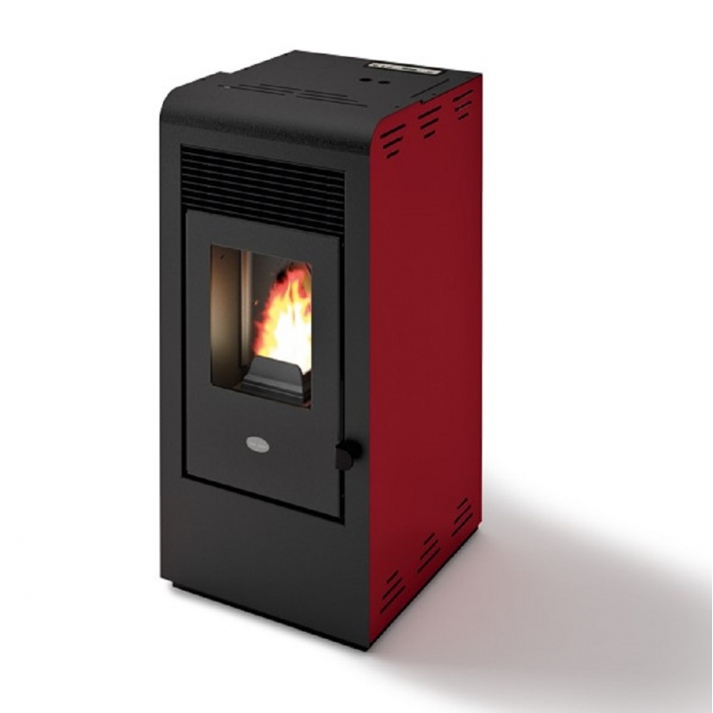 Eva Calòr Rita stufa a pellet 9 5 KW Colore Rosso