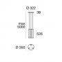 LineaLight lampada a sospensione TU-V_3ss