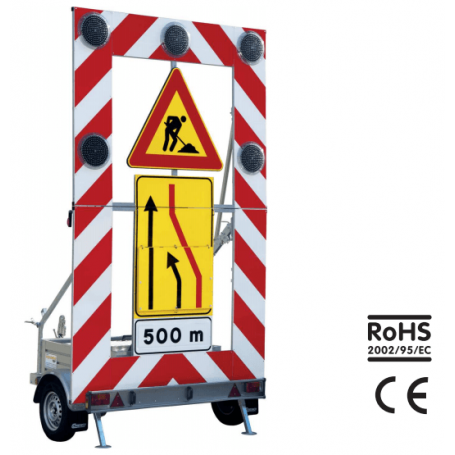 Sisas trailer signage 750 kg