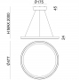 LINEALIGHT lampada a sospensione HINOMARU_P